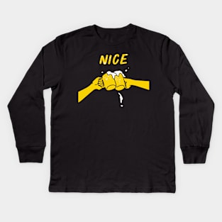 Nice Jugs Kids Long Sleeve T-Shirt